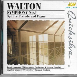 Walton Symphony No. 1 Spitfire Prelude & Fugue Quicksilver CD Handley UK Import